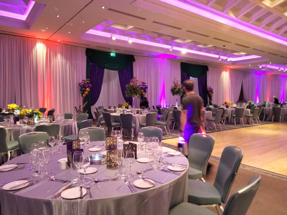 Themed Draping at Clayton Hotel